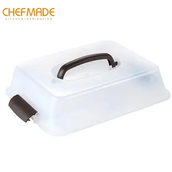 CHEFMADE Sealing Cover, Enhanced Receivable Handle and Locks Transparent Vision, FDA Approved
CHEFMADE Sealing Cover, Enhanced Receivable Handle and Locks Transparent Vision, FDA Approved