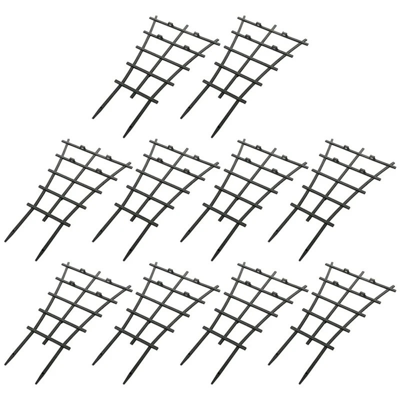 10 Pcs Garden Plant Support,Mini Climbing Trellis Flower Supports Rattan Frame Cages Netting, Green
10 Pcs Garden Plant Support,Mini Climbing Trellis Flower Supports Rattan Frame Cages Netting, Green