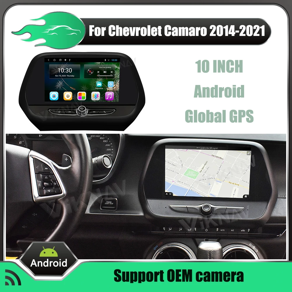 stereo reciever radio For Chevrolet Camaro 2014-2021 Android Auto Autoradio Carplay Wireless Car Audio Radio Gps navigation
stereo reciever radio For Chevrolet Camaro 2014-2021 Android Auto Autoradio Carplay Wireless Car Audio Radio Gps navigation
