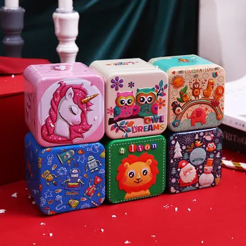 12 pc/lot cute animal cartoon square Iron box / food / tea / tin cans/gift metal case/candy case/storage wedding candy box
12 pc/lot cute animal cartoon square Iron box / food / tea / tin cans/gift metal case/candy case/storage wedding candy box