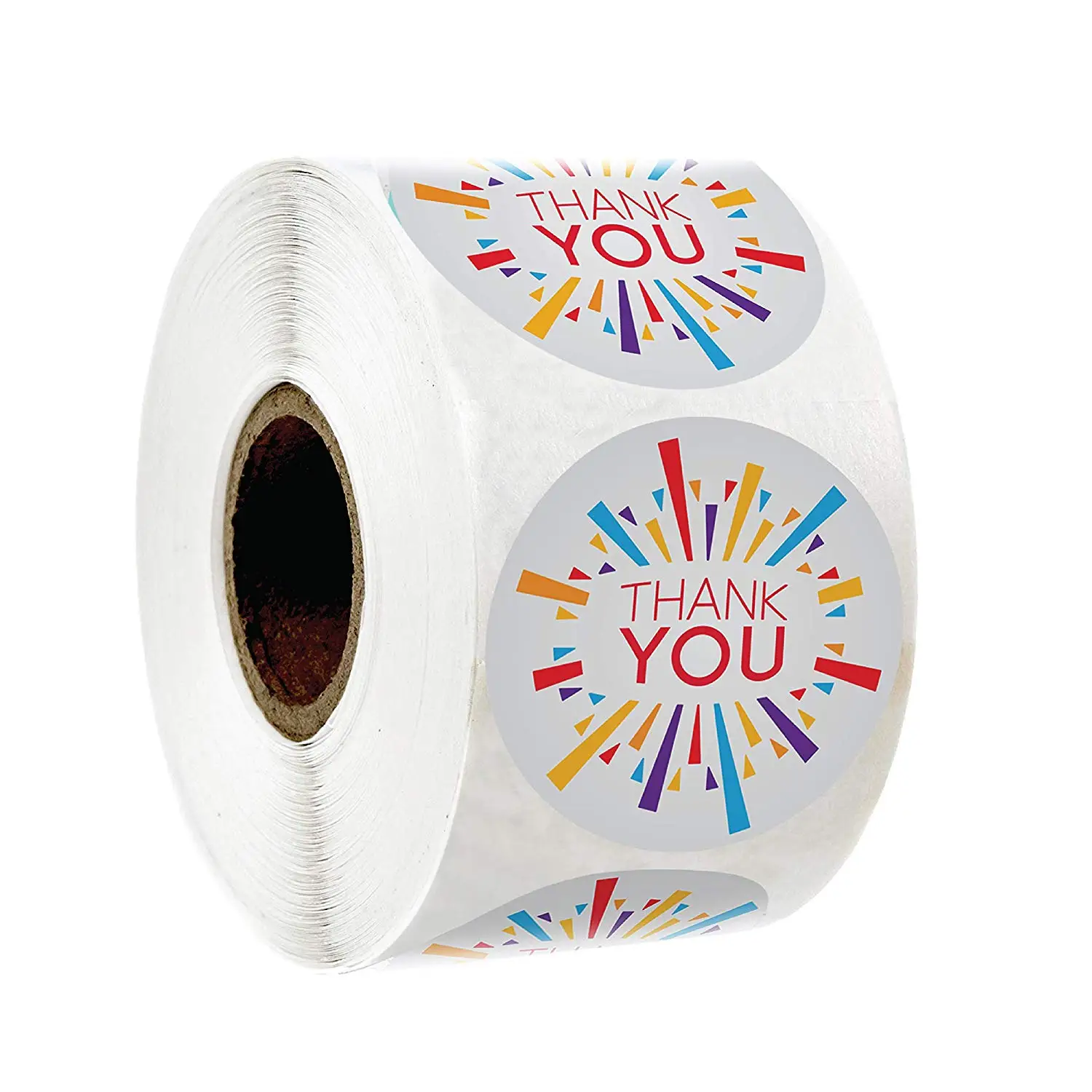Thank You Sticker seal labels Round Multi Color Fancy Design 500 Labels sticker per Roll Perfect for Small Business stationery
Thank You Sticker seal labels Round Multi Color Fancy Design 500 Labels sticker per Roll Perfect for Small Business stationery