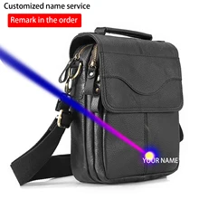 Qualidade de couro masculino design casual ombro mensageiro saco de moda cruz-corpo saco 8 "tablet tote mochila 144-b(China)