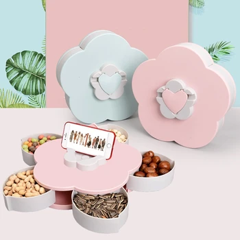 Let's Make 1PC Rotary Food Storage Box Flower Design Snack Candy Nut Plastic Storage Box Creative Fruit Snack Storage Boxs
Let's Make 1PC Rotary Food Storage Box Flower Design Snack Candy Nut Plastic Storage Box Creative Fruit Snack Storage Boxs