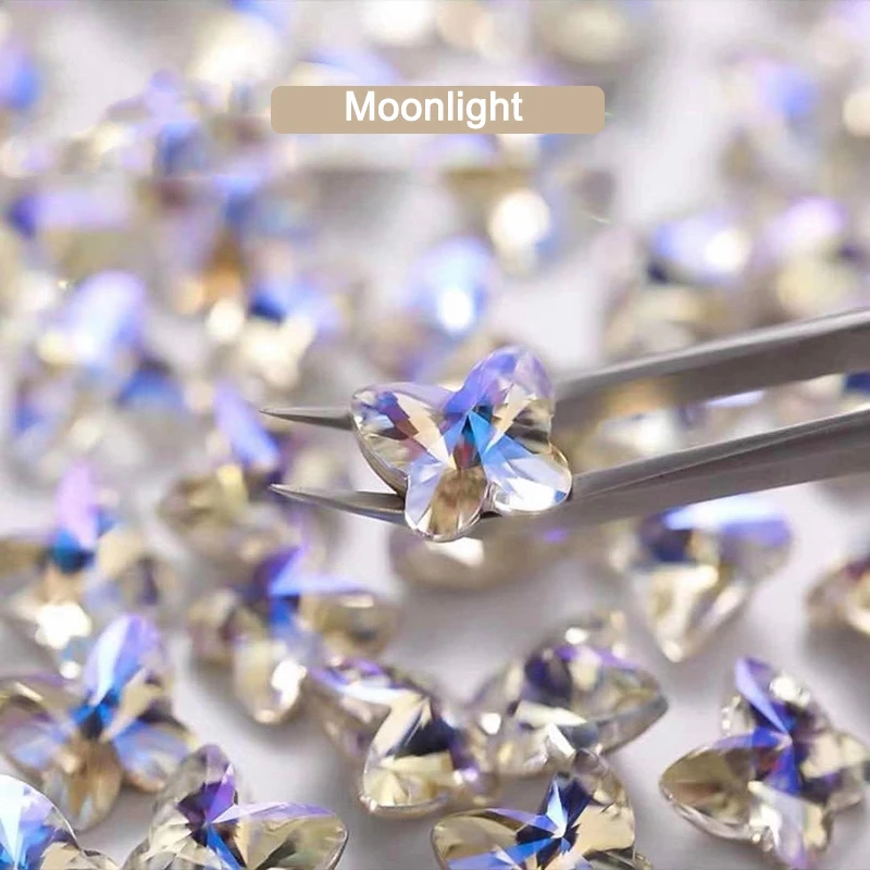 Butterfly Nail Art Decoration Rhinestone Pointed Bottom K9 Glass Crystal Stone Fashion 3D Fingernail DIY Accessories 9X10
Butterfly Nail Art Decoration Rhinestone Pointed Bottom K9 Glass Crystal Stone Fashion 3D Fingernail DIY Accessories 9X10