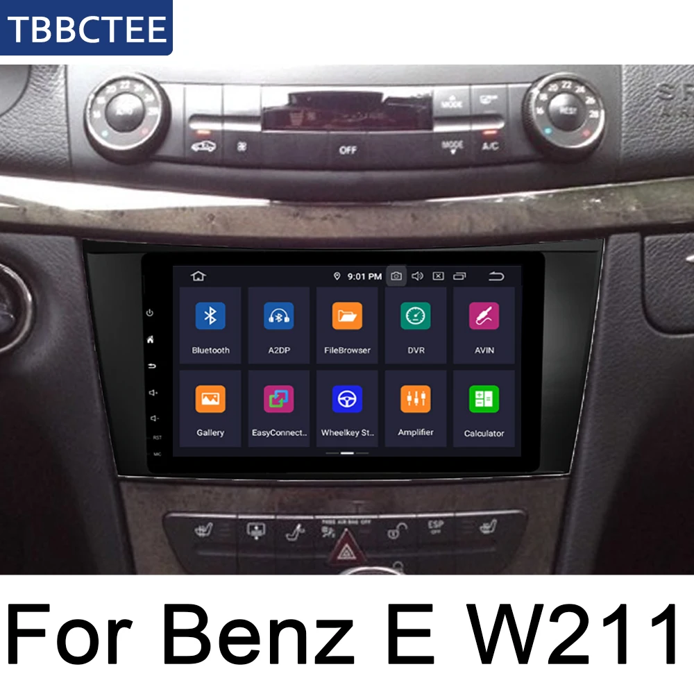 Автомобильный мультимедийный плеер для Mercedes Benz E Class W211 2002 ~ 2009 NTG Android WIFI GPS