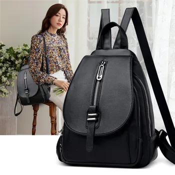 2020 Diamond Lattice Black Women Backpack Fashion Leather Lady Chic Travle Back Bag Chest Shoulder Bag Girls Daypack Sac A Dos
2020 Diamond Lattice Black Women Backpack Fashion Leather Lady Chic Travle Back Bag Chest Shoulder Bag Girls Daypack Sac A Dos