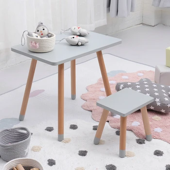 Children Desk and Chair Set Square Study Learning Desk Writing Table and Chair Solid Wood Minimalist Modern Baby Kids Furniture
Children Desk and Chair Set Square Study Learning Desk Writing Table and Chair Solid Wood Minimalist Modern Baby Kids Furniture