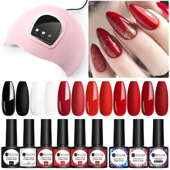 UR SUGAR 10Pcs Nail Gel Polish Set UV LED Lamp Semi Permanent Soak Off Base Matte Top Coat For Hybrid Varnishes Gel Polish Set
UR SUGAR 10Pcs Nail Gel Polish Set UV LED Lamp Semi Permanent Soak Off Base Matte Top Coat For Hybrid Varnishes Gel Polish Set