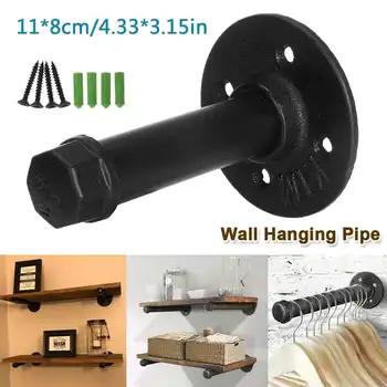 28cm Retro Black Iron Industrial Pipe Shelf Bracket Mounting Bracket Holder Storage Holders Racks Home Decor
28cm Retro Black Iron Industrial Pipe Shelf Bracket Mounting Bracket Holder Storage Holders Racks Home Decor