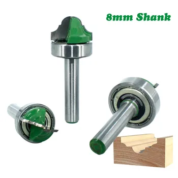 8mm Shank Milling Cutter Bearing Shank Double Roman Ogee Edging Router Bit Woodworking Line Knife Hobbing Milling Tools MC02100
8mm Shank Milling Cutter Bearing Shank Double Roman Ogee Edging Router Bit Woodworking Line Knife Hobbing Milling Tools MC02100