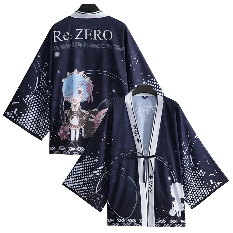 

Brdwn Re:Life in a different world from zero Ram Rem Q ver China Official Authorization Cosplay Costume Haori Cape Cloak