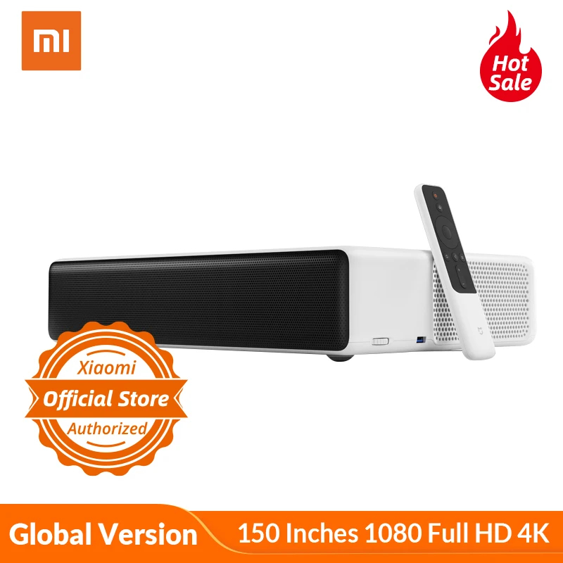 Global Version Xiaomi Mijia Laser Projection TV 150 Inches 1080 Full HD 4K Wifi 2.4G/5GHz Bluetooth 4.0 Support DOLBY DTS 3D
Global Version Xiaomi Mijia Laser Projection TV 150 Inches 1080 Full HD 4K Wifi 2.4G/5GHz Bluetooth 4.0 Support DOLBY DTS 3D