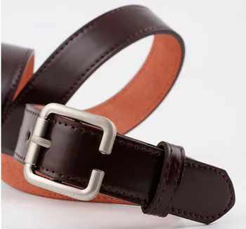 Hot Sale Square Buckles Belt Female Gold Deduction Jeans Wild Belts Fashion Students Simple Casual Trouser Belt Accessories
Hot Sale Square Buckles Belt Female Gold Deduction Jeans Wild Belts Fashion Students Simple Casual Trouser Belt Accessories