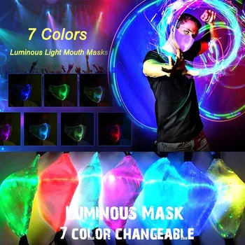 Light Up LED Rave Mask LED Dust Mask Glow 7 Color Rechargeable Luminous Mask For Party Summer EDM EDC Easter St. Patrick's Day
Light Up LED Rave Mask LED Dust Mask Glow 7 Color Rechargeable Luminous Mask For Party Summer EDM EDC Easter St. Patrick's Day