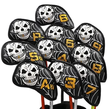 Skull Golf Iron Head Cover Pack of 10pcs,Exclusive Skull Pattern Iron Covers Ideal for Titleist, Callaway, Ping, Taylormade,Cobr
Skull Golf Iron Head Cover Pack of 10pcs,Exclusive Skull Pattern Iron Covers Ideal for Titleist, Callaway, Ping, Taylormade,Cobr