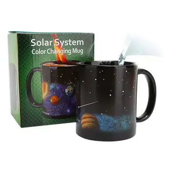 Ceramic Coffee Mug - Starry Solar System Heat Sensitive Color Changing Innovative Coffee Cup
Ceramic Coffee Mug - Starry Solar System Heat Sensitive Color Changing Innovative Coffee Cup