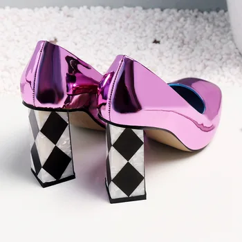 Prowow Spring Autumn Shinny Patent Leather Square Toe Slip On Pumps Sexy Slip On Party Club Pumps Shoes Women
Prowow Spring Autumn Shinny Patent Leather Square Toe Slip On Pumps Sexy Slip On Party Club Pumps Shoes Women