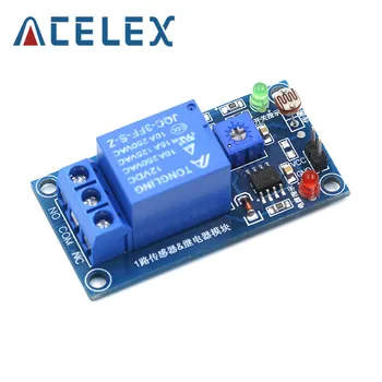 5V 12V Light Photoswitch Sensor Switch LDR Photoresistor Relay Module Light Detection Photosensitive Sensor Board
5V 12V Light Photoswitch Sensor Switch LDR Photoresistor Relay Module Light Detection Photosensitive Sensor Board