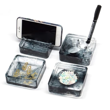 4Pcs Silicone Mold Card Storage Pen Holder Pencil Holder Ashtray Epoxy Resin Casting Mold Office Desk Ornaments Handmade
4Pcs Silicone Mold Card Storage Pen Holder Pencil Holder Ashtray Epoxy Resin Casting Mold Office Desk Ornaments Handmade