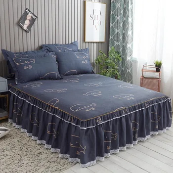 Lanke Sanding Bedspread, Lace Bed Skirt, Floral Fitted Fitted Sheet Cover, Soft Sheet Anti-slip and Dust-proof for Home Hotel
Lanke Sanding Bedspread, Lace Bed Skirt, Floral Fitted Fitted Sheet Cover, Soft Sheet Anti-slip and Dust-proof for Home Hotel
