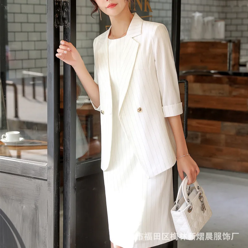 Spring Clothing 2020 Small Suit Set-Style Elegant Dress Goddess-Style Two-Piece Casual Going to Work Business Suit
Spring Clothing 2020 Small Suit Set-Style Elegant Dress Goddess-Style Two-Piece Casual Going to Work Business Suit