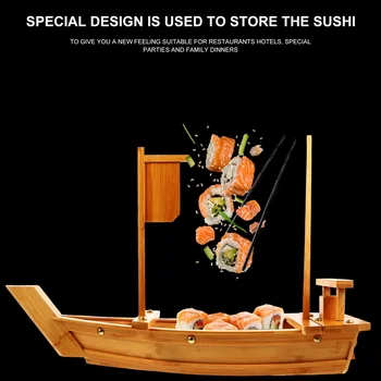 1 Pc Durable Lightweight Portable Food Serving Dish Sushi Plate Boat Sushi Boat for Hotel Home
1 Pc Durable Lightweight Portable Food Serving Dish Sushi Plate Boat Sushi Boat for Hotel Home