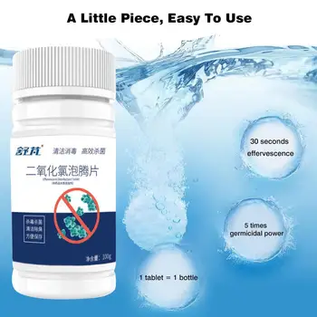 50Pcs/Bottle New Swimming Pool Disinfection Tablets Chlorine Tablets Instant Effervescent Pipes Pool Cleaning Water Disinfection
50Pcs/Bottle New Swimming Pool Disinfection Tablets Chlorine Tablets Instant Effervescent Pipes Pool Cleaning Water Disinfection