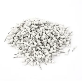 Wire Crimp Insulated Ferrule Pin Cord End Terminal AWG22 with 1000 Piece,White+silver
Wire Crimp Insulated Ferrule Pin Cord End Terminal AWG22 with 1000 Piece,White+silver