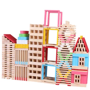 150 PCs Wooden Building Model Material Wood Stick Building Blocks Plate Stack Tower Big Kid Educational Toy Educational Building
150 PCs Wooden Building Model Material Wood Stick Building Blocks Plate Stack Tower Big Kid Educational Toy Educational Building
