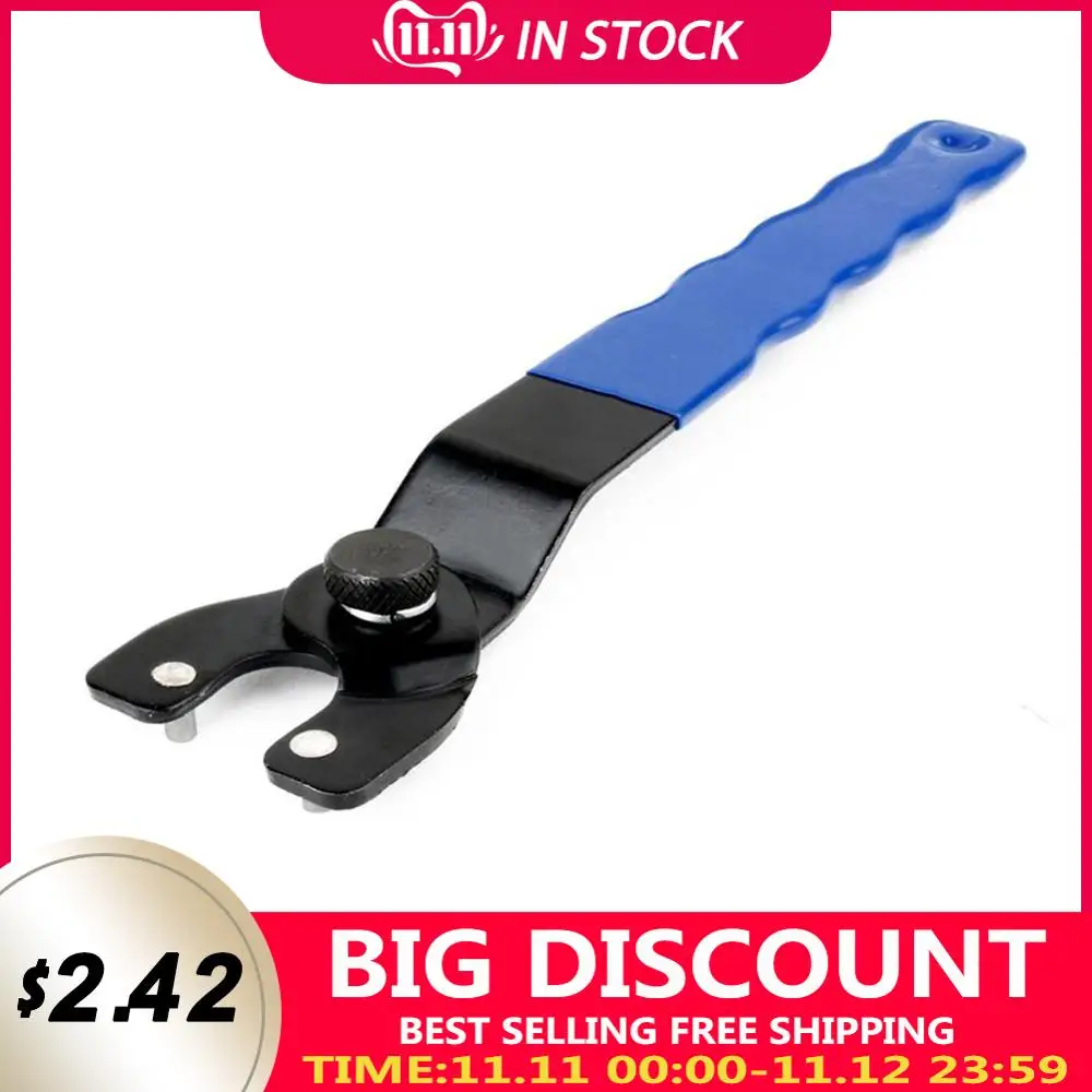 Adjustable Pin Spanner Wrench for Angle Grinder Trimming Cutting Machine Plastic Handle Household Repair Tool #20
Adjustable Pin Spanner Wrench for Angle Grinder Trimming Cutting Machine Plastic Handle Household Repair Tool #20
