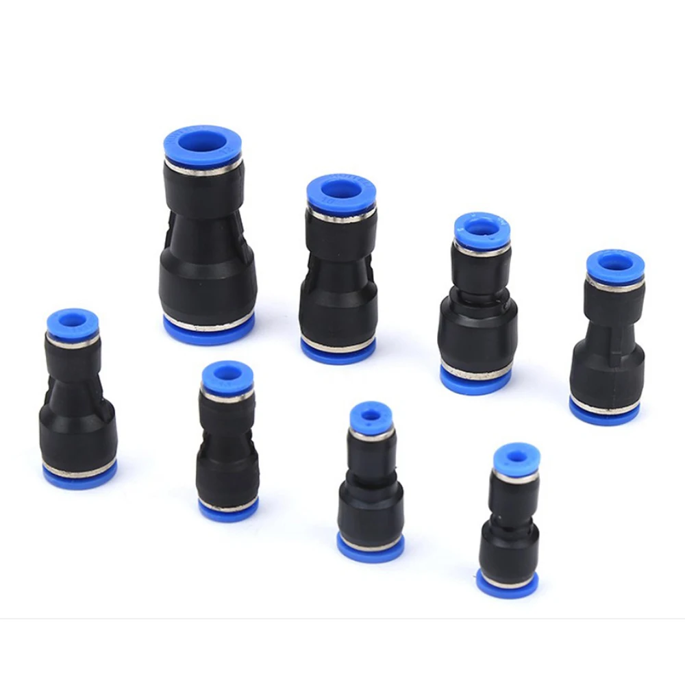 50PCS Air Pneumatic Push in Connect Fitting OD Tube Straight with reducing Connector Gas Connector Slip Lock Quick Coupling
50PCS Air Pneumatic Push in Connect Fitting OD Tube Straight with reducing Connector Gas Connector Slip Lock Quick Coupling