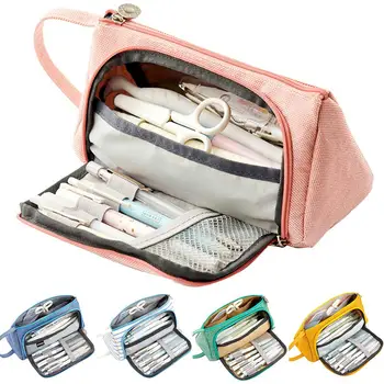 Lightweight Cotton Linen Pen Case Zipper Closure Pencil Stationery Storage Bag
Lightweight Cotton Linen Pen Case Zipper Closure Pencil Stationery Storage Bag