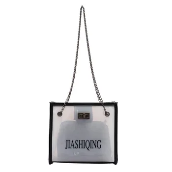 fashion chain clear bags for women desinger crossbody handbags ladies hand bags messenger bag clutches purse bolsos mujer 2020
fashion chain clear bags for women desinger crossbody handbags ladies hand bags messenger bag clutches purse bolsos mujer 2020
