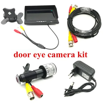 Home Security CCTV System Kit 2MP IMX307 Door Eye 1080P AHD Peephole Camera with 7 lnch AHD IPS Monitor DVR Wired Video Recorder
Home Security CCTV System Kit 2MP IMX307 Door Eye 1080P AHD Peephole Camera with 7 lnch AHD IPS Monitor DVR Wired Video Recorder