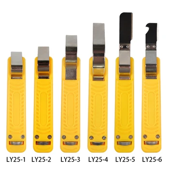 Cable stripping knife wire stripper combined tool for stripping round PVC silicone diameter 4-16mm & 8-28mm LY25-1 LY25-2 LY25-6
Cable stripping knife wire stripper combined tool for stripping round PVC silicone diameter 4-16mm & 8-28mm LY25-1 LY25-2 LY25-6