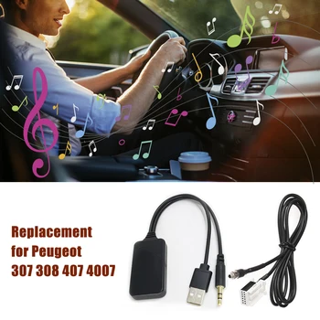 RD4 Car Radio Wireless Bluetooth USB AUX Receiver Car Aux USB BT Adapter Aux-in Audio Cable for Peugeot 307 308 407 4007
RD4 Car Radio Wireless Bluetooth USB AUX Receiver Car Aux USB BT Adapter Aux-in Audio Cable for Peugeot 307 308 407 4007