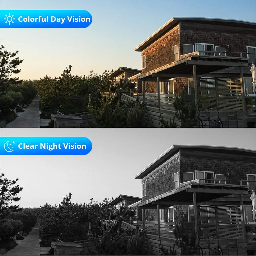 Hiseeu CCTV System Night Vision