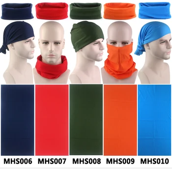 5pcs/lot Solid Neck Gaiter Bandana Buffs Cuello Face Shield UV Headband Multifunctional Headwears Outdoors Fishing Hiking Scarfs
5pcs/lot Solid Neck Gaiter Bandana Buffs Cuello Face Shield UV Headband Multifunctional Headwears Outdoors Fishing Hiking Scarfs