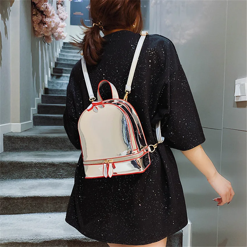 TOYOOSKY Korean Style Shoulder Bag Women Tide Laser Mini Backpacks Candy Color Student Small Backpack Summer Travel Rucksack
TOYOOSKY Korean Style Shoulder Bag Women Tide Laser Mini Backpacks Candy Color Student Small Backpack Summer Travel Rucksack
