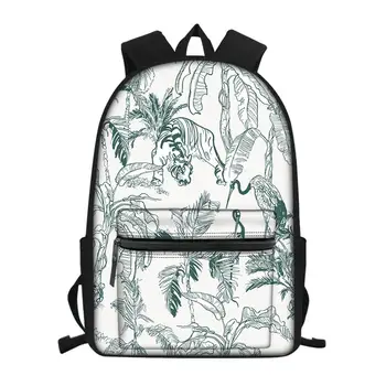 Customized tropical plant animal print teen school bag boy girl travel backpack student school bag laptop bag
Customized tropical plant animal print teen school bag boy girl travel backpack student school bag laptop bag