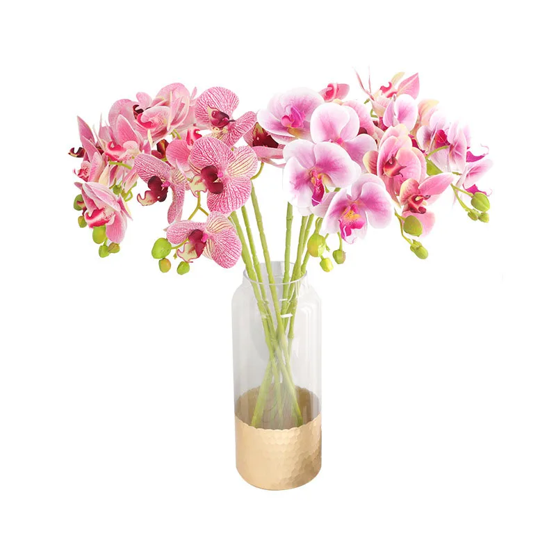 5 Heads 3D Printing Butterfly Orchid Artificial Flower Wedding Decoration Fake Flowers DIY Wedding Party Desktop Decor
5 Heads 3D Printing Butterfly Orchid Artificial Flower Wedding Decoration Fake Flowers DIY Wedding Party Desktop Decor