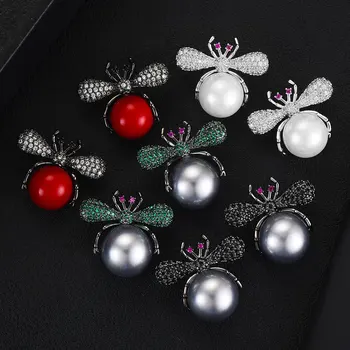 GODKI Spider Insect Shell Pearl Earrings for Women Wedding Fashion Popular Luxury Geometry Full Cubic Zirconia Pave Earring Gift
GODKI Spider Insect Shell Pearl Earrings for Women Wedding Fashion Popular Luxury Geometry Full Cubic Zirconia Pave Earring Gift