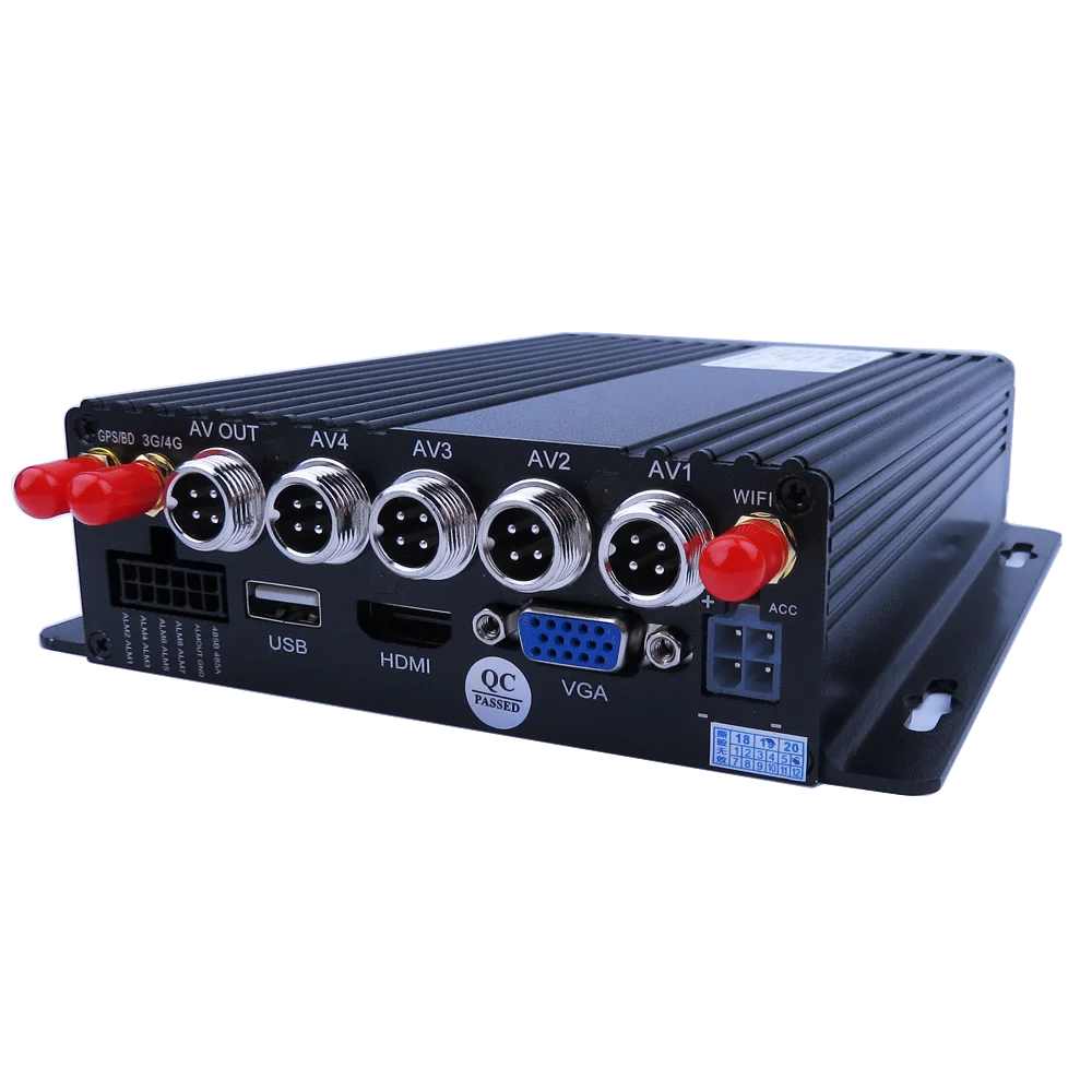 4CH 4G GPS WIFI 1080P 512GB Mobile Vehicle Car DVR Video Recorder for Truck Van Bus RV | Автомобили и мотоциклы
