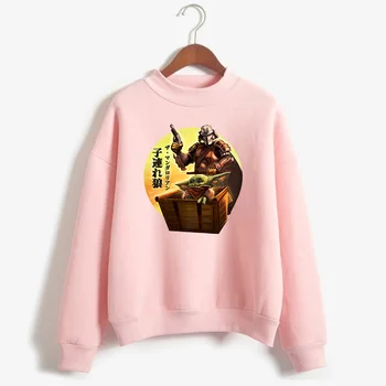 Harajuku The Mandalorian Sweatshirts Women Star Wars Boba Fett Yoda Space Opera TV Series Hoodies Science Fiction Movies Clothes
Harajuku The Mandalorian Sweatshirts Women Star Wars Boba Fett Yoda Space Opera TV Series Hoodies Science Fiction Movies Clothes