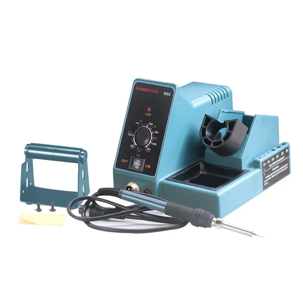 LCD Digital Thermostat Soldering Station / Rework Stations SD2 60W Temperature Control ESD For Phone PCB IC SMD BGA Welding
LCD Digital Thermostat Soldering Station / Rework Stations SD2 60W Temperature Control ESD For Phone PCB IC SMD BGA Welding