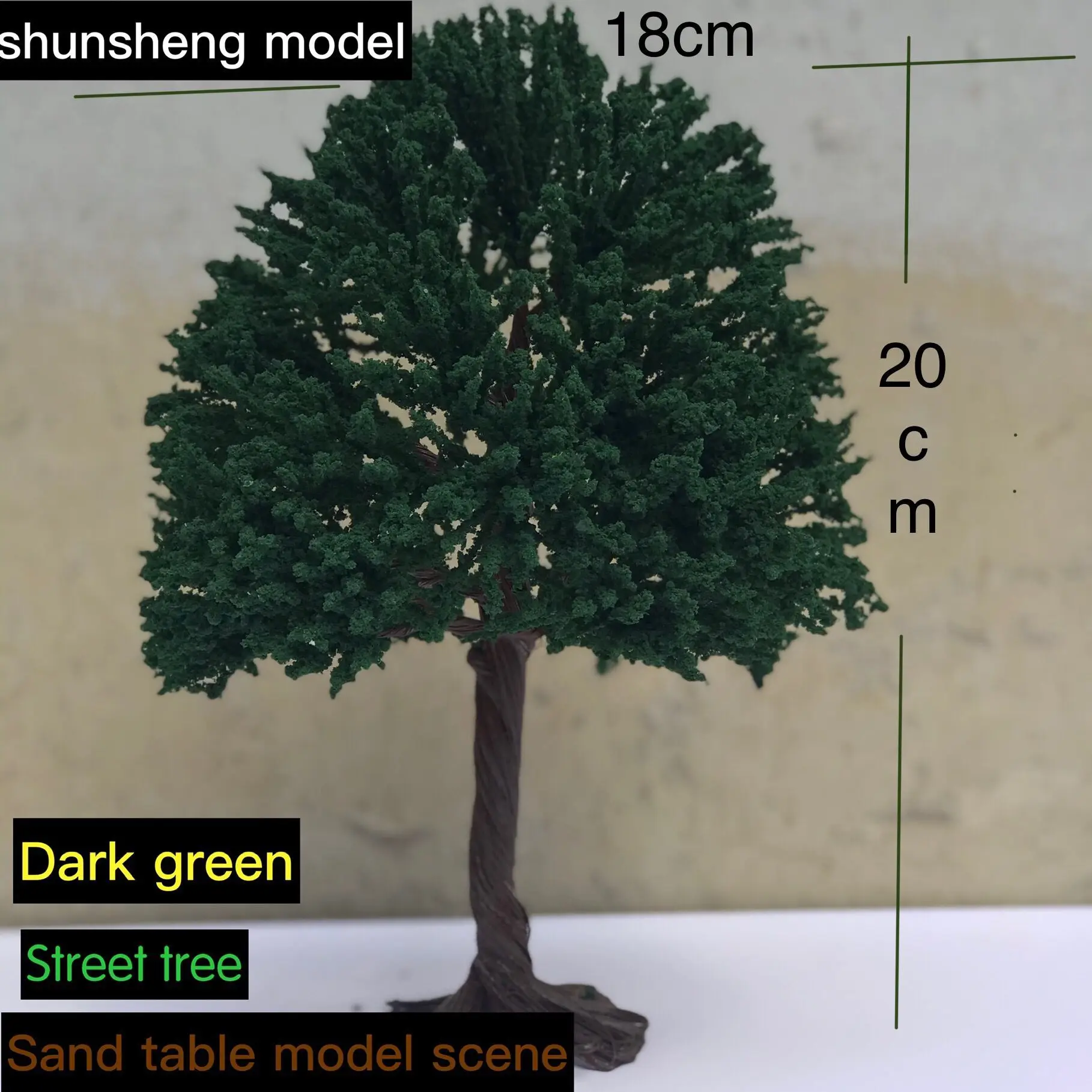 Train sand table model scene DIY model material wire tree simulation effect realistic with base
Train sand table model scene DIY model material wire tree simulation effect realistic with base