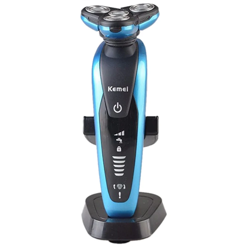 ABRA-kemei 3 in 1 washable shaver men shaving machine nose trimmer barbeador 3d beard shaver razor
ABRA-kemei 3 in 1 washable shaver men shaving machine nose trimmer barbeador 3d beard shaver razor