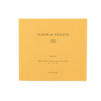Bill Collection Book Movie Ticket Storage Note Album Photo Receipt Memory Collection Storage Book (Yellow)
Bill Collection Book Movie Ticket Storage Note Album Photo Receipt Memory Collection Storage Book (Yellow)