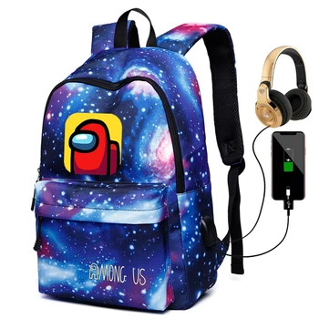 Game Among Us New Fashion Anime 3d Printed USB Charging Backpack Students School Bag for Girl Boy College Daily Outdoor Bagpack
Game Among Us New Fashion Anime 3d Printed USB Charging Backpack Students School Bag for Girl Boy College Daily Outdoor Bagpack