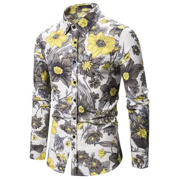 2020 Fashion Men Floral Print Shirts Casual Button Down Short Sleeve Hawaiian Shirt Men Beach Holiday Slim Fit Party Shirts Tops
2020 Fashion Men Floral Print Shirts Casual Button Down Short Sleeve Hawaiian Shirt Men Beach Holiday Slim Fit Party Shirts Tops